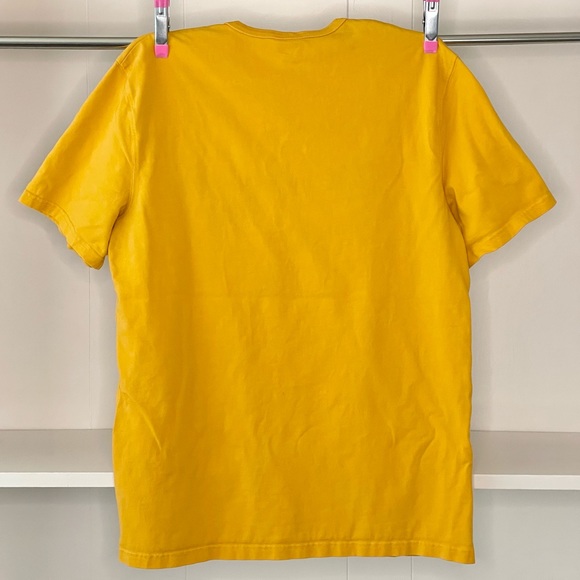 Vintage Champion T-Shirt | Adult Large Gold - Picture 3 of 4